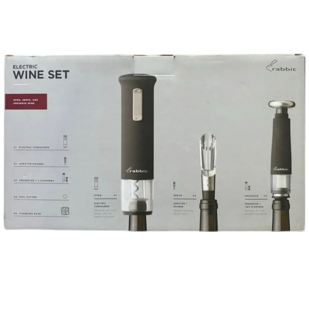Rabbit Electric Wine Set